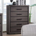 Conwy Gray Chest - U&U Home Budget Furniture (Carteret, NJ)