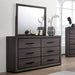 Conwy Gray Dresser - U&U Home Budget Furniture (Carteret, NJ)