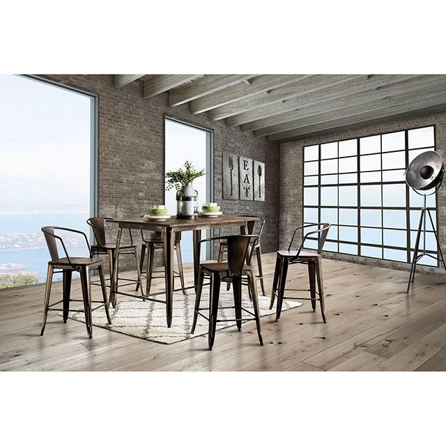 Cooper Counter Ht. Table - U&U Home Budget Furniture (Carteret, NJ)