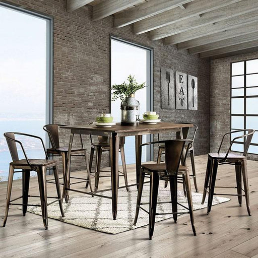 Cooper Counter Ht. Table - U&U Home Budget Furniture (Carteret, NJ)