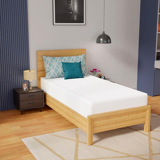 Coreopsis 10" Twin Memory Foam Wave Comfort - U&U Home Budget Furniture (Carteret, NJ)