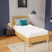 Coreopsis 10" Twin Memory Foam Wave Comfort - U&U Home Budget Furniture (Carteret, NJ)