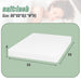 Coreopsis 8" Queen Memory Foam Wave Comfort - U&U Home Budget Furniture (Carteret, NJ)