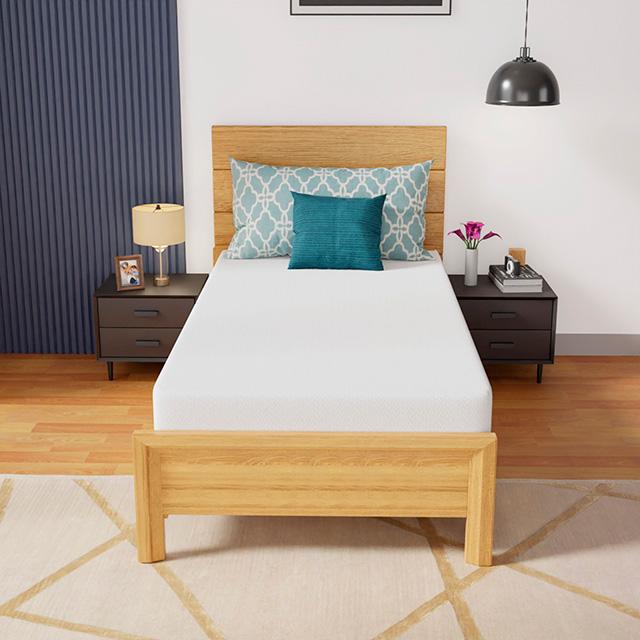Coreopsis 8" Twin Memory Foam Wave Comfort - U&U Home Budget Furniture (Carteret, NJ)