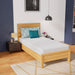 Coreopsis 8" Twin Memory Foam Wave Comfort - U&U Home Budget Furniture (Carteret, NJ)
