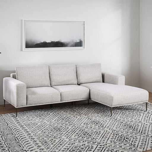 Forde Sectional, Right Chaise - U&U Home Budget Furniture (Carteret, NJ)