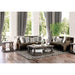 Cornelia Light Brown Love Seat - U&U Home Budget Furniture (Carteret, NJ)