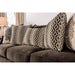 Cornelia Light Brown Love Seat - U&U Home Budget Furniture (Carteret, NJ)