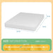 Forsythia 8" Full Green Tea Gel Memory Foam - U&U Home Budget Furniture (Carteret, NJ)