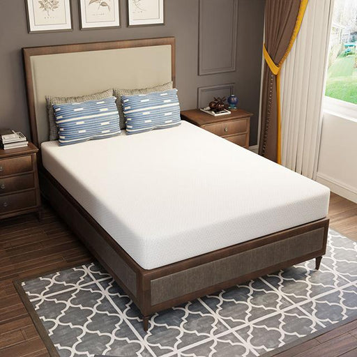 Forsythia 8" Full Green Tea Gel Memory Foam - U&U Home Budget Furniture (Carteret, NJ)