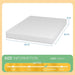Forsythia 8" Queen Green Tea Gel Memory Foam - U&U Home Budget Furniture (Carteret, NJ)