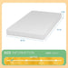 Forsythia 8" Twin Green Tea Gel Memory Foam - U&U Home Budget Furniture (Carteret, NJ)