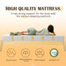 Forsythia 8" Twin Green Tea Gel Memory Foam - U&U Home Budget Furniture (Carteret, NJ)