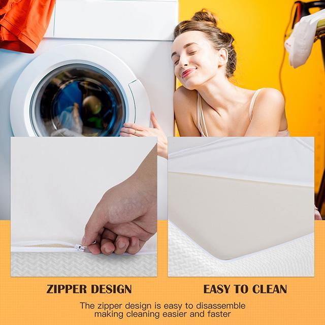 Forsythia 8" Queen Green Tea Gel Memory Foam - U&U Home Budget Furniture (Carteret, NJ)