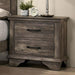 Fortworth Night Stand - U&U Home Budget Furniture (Carteret, NJ)