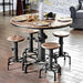 Foskey 5 Pc Counter Ht Table Set - U&U Home Budget Furniture (Carteret, NJ)