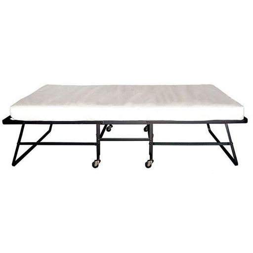 Framos Rollaway Bed w/ Polyfiber Mattress 48" Wide - U&U Home Budget Furniture (Carteret, NJ)