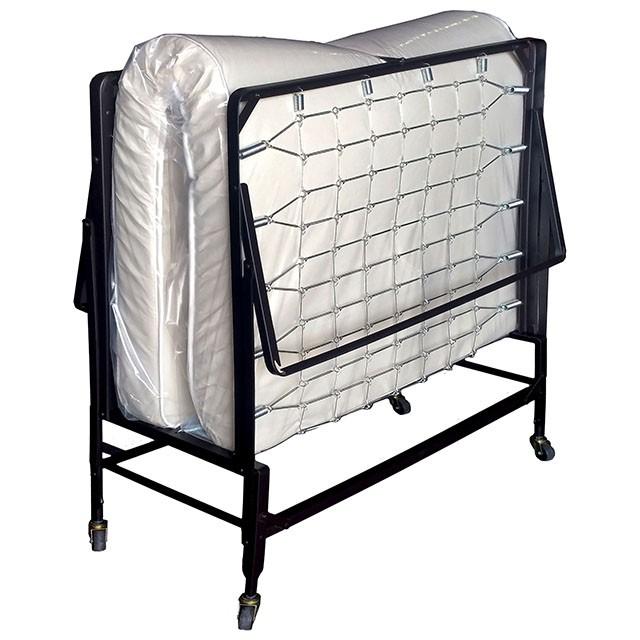 Framos Rollaway Bed w/ Polyfiber Mattress 30" Wide - U&U Home Budget Furniture (Carteret, NJ)