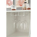 Fuero White/Chrome Bar Table (K/D) - U&U Home Budget Furniture (Carteret, NJ)