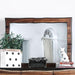 Fulton Dark Oak/Dark Walnut Mirror - U&U Home Budget Furniture (Carteret, NJ)