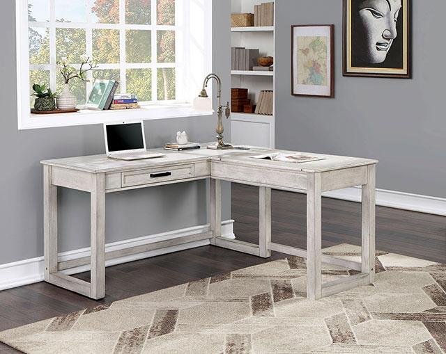 GALARGA Lift-top Corner Desk - U&U Home Budget Furniture (Carteret, NJ)