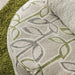 GARDNER Ottoman, Gray/Green - U&U Home Budget Furniture (Carteret, NJ)