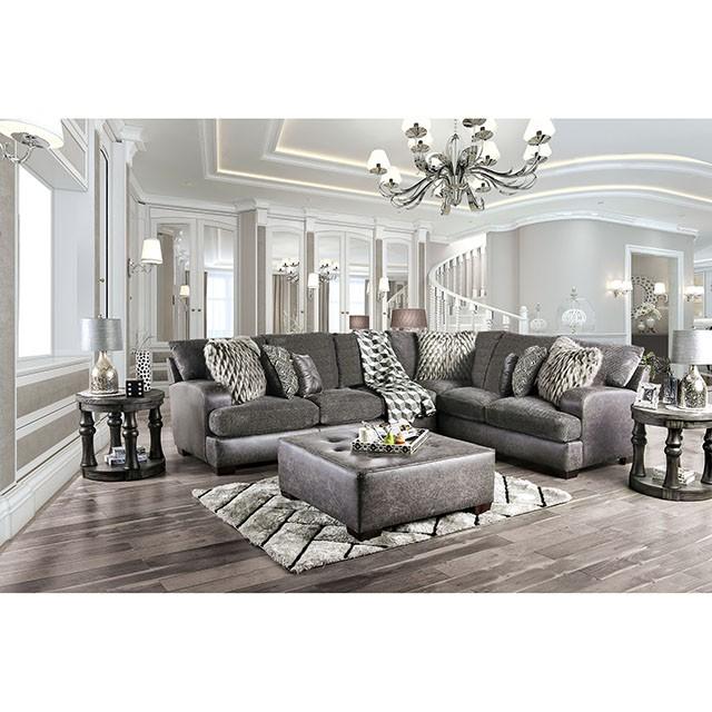 Gellhorn Sectional - U&U Home Budget Furniture (Carteret, NJ)