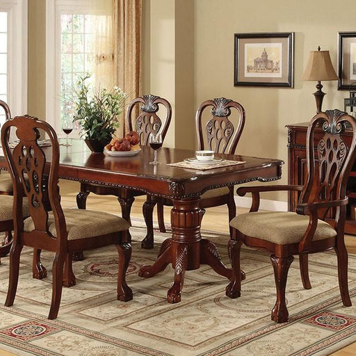 Georgetown 7 Pc Dining Table Set - U&U Home Budget Furniture (Carteret, NJ)