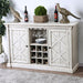 Georgia Antique White/Gray Server - U&U Home Budget Furniture (Carteret, NJ)