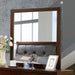 Gerico II Brown Cherry Mirror - U&U Home Budget Furniture (Carteret, NJ)