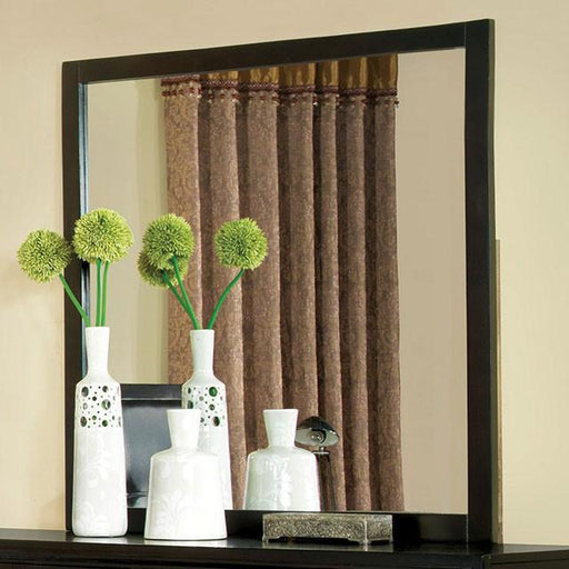 Gerico II Cherry Mirror - U&U Home Budget Furniture (Carteret, NJ)