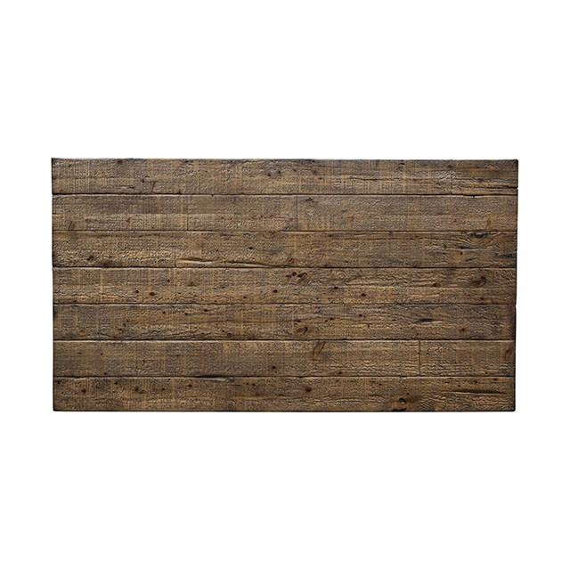 GIANNA Rustic Oak 77" Dining Table - U&U Home Budget Furniture (Carteret, NJ)