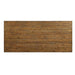 GIANNA Rustic Pine 96" Dining Table - U&U Home Budget Furniture (Carteret, NJ)