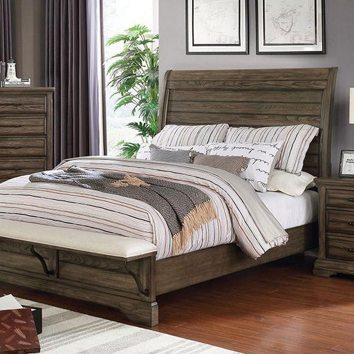 Gilbert Cal.King & Queen Bed - U&U Home Budget Furniture (Carteret, NJ)