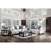 Giovanni Beige/Blue Sofa - U&U Home Budget Furniture (Carteret, NJ)