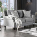 Giovanni Gray Love Seat - U&U Home Budget Furniture (Carteret, NJ)