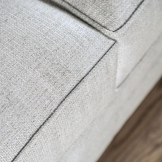 Giovanni Gray Sofa - U&U Home Budget Furniture (Carteret, NJ)
