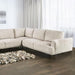 Gladbach Large L-Sectional - U&U Home Budget Furniture (Carteret, NJ)