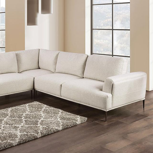 Gladbach Large L-Sectional - U&U Home Budget Furniture (Carteret, NJ)