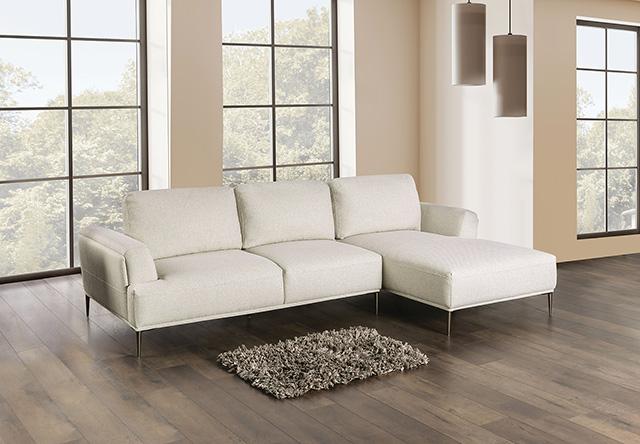 Gladbach Sectional, Right Chaise - U&U Home Budget Furniture (Carteret, NJ)