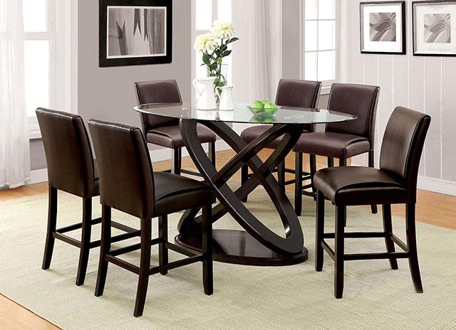 Gladstone Counter Ht. Chair (2/Box) - U&U Home Budget Furniture (Carteret, NJ)