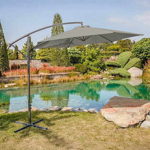 Glam Cantilever Umbrella w/ LED - U&U Home Budget Furniture (Carteret, NJ)