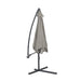 Glam Cantilever Umbrella w/ LED - U&U Home Budget Furniture (Carteret, NJ)