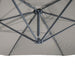 Glam Cantilever Umbrella w/ LED - U&U Home Budget Furniture (Carteret, NJ)
