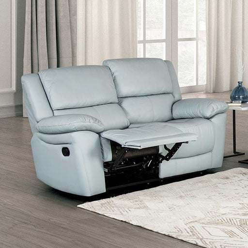 Glarus Loveseat Manual Recliner - U&U Home Budget Furniture (Carteret, NJ)