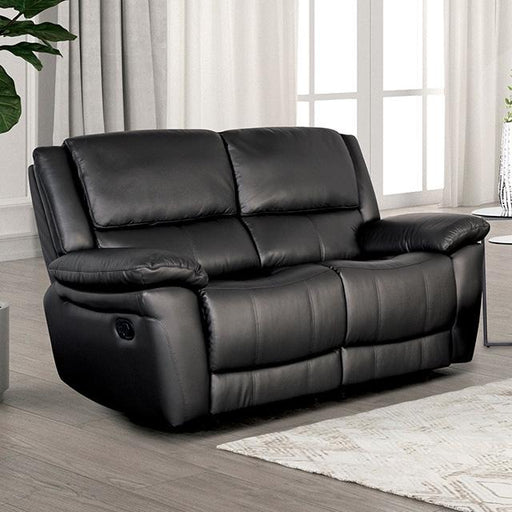 Glarus Loveseat Manual Recliner - U&U Home Budget Furniture (Carteret, NJ)