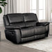 Glarus Loveseat Manual Recliner - U&U Home Budget Furniture (Carteret, NJ)