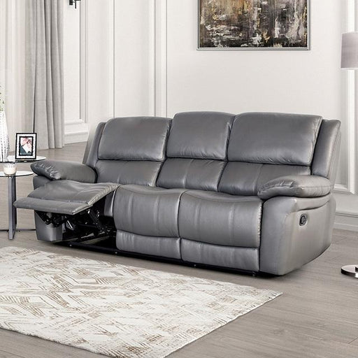 Glarus Sofa Manual Recliner - U&U Home Budget Furniture (Carteret, NJ)