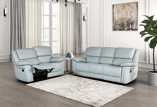 Glarus Sofa Manual Recliner - U&U Home Budget Furniture (Carteret, NJ)