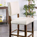 Glenbrook Black/Light Oak Counter Ht. Chair (2/ctn) - U&U Home Budget Furniture (Carteret, NJ)